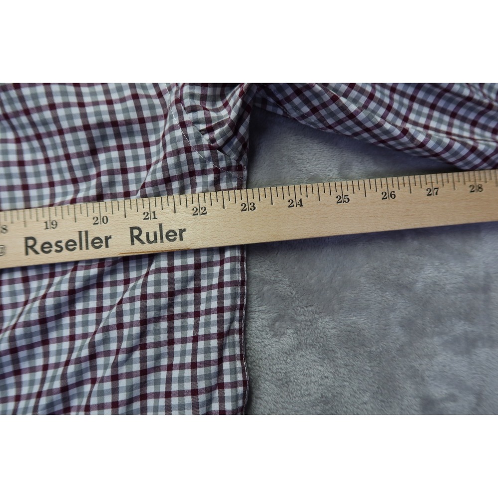 University of South Carolina Gamecocks Gingham Button Down Shirt Men's L - Picture 7 of 8